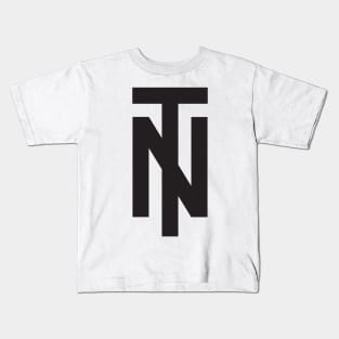 Tazio Nuvolari personal monogram (1920-1950)  Alfa Romeo, Maserati, Auto Union - Small print Kids T-Shirt